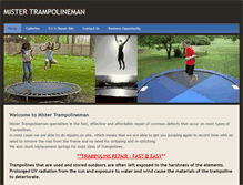 Tablet Screenshot of mistertrampolineman.weebly.com