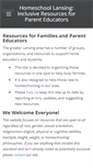 Mobile Screenshot of homeschoollansing.weebly.com