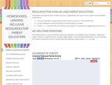 Tablet Screenshot of homeschoollansing.weebly.com