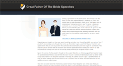 Desktop Screenshot of greatfatherofthebridespeeches.weebly.com