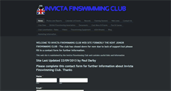 Desktop Screenshot of kentjuniorfinswimming.weebly.com