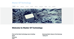 Desktop Screenshot of masteroftechnology.weebly.com