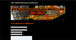 Desktop Screenshot of habboonfreerares.weebly.com