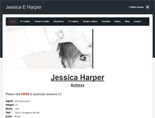 Tablet Screenshot of jessicaharper.weebly.com