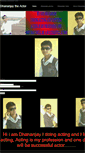 Mobile Screenshot of dhananjaytheactor.weebly.com