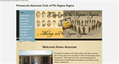 Desktop Screenshot of deltapsialumnae.weebly.com