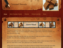 Tablet Screenshot of caramelsweets2011.weebly.com