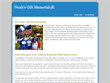 Tablet Screenshot of noahsgift5k.weebly.com