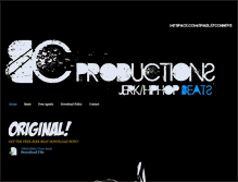 Tablet Screenshot of bcproductions.weebly.com