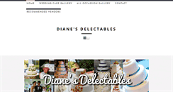 Desktop Screenshot of dianesdelectables.weebly.com