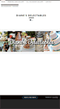 Mobile Screenshot of dianesdelectables.weebly.com