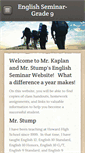 Mobile Screenshot of howardenglishseminar.weebly.com