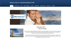 Desktop Screenshot of mensvitalitycenter.weebly.com