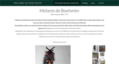 Desktop Screenshot of melaniedeboehmler.weebly.com
