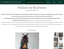 Tablet Screenshot of melaniedeboehmler.weebly.com