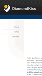 Mobile Screenshot of diamondkissez.weebly.com
