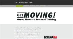 Desktop Screenshot of getmovingfitness.weebly.com