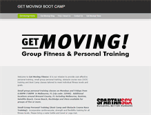 Tablet Screenshot of getmovingfitness.weebly.com