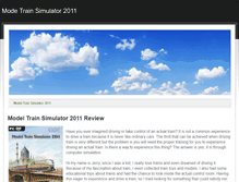 Tablet Screenshot of model-train-simulator-2011.weebly.com