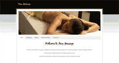 Desktop Screenshot of aniamassage.weebly.com
