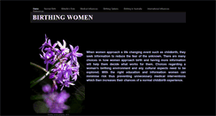 Desktop Screenshot of birthingwomen.weebly.com