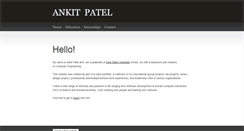 Desktop Screenshot of ankit-patel.weebly.com