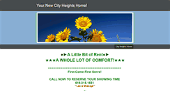 Desktop Screenshot of cityheightshome.weebly.com