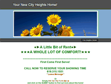 Tablet Screenshot of cityheightshome.weebly.com