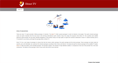 Desktop Screenshot of directtv2.weebly.com