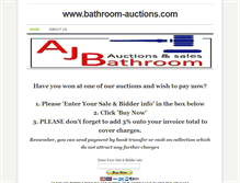 Tablet Screenshot of ajbathroomsolutions.weebly.com
