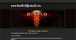 Desktop Screenshot of maxoutdiablo3.weebly.com