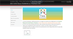 Desktop Screenshot of casavolontariato.weebly.com