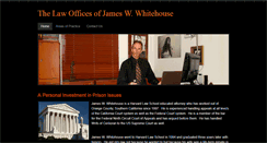 Desktop Screenshot of jameswhitehouselawoffices.weebly.com