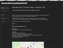 Tablet Screenshot of edsmovingsale.weebly.com