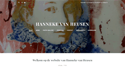 Desktop Screenshot of hannekevanheusen.weebly.com