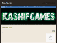 Tablet Screenshot of kashifgames.weebly.com
