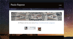 Desktop Screenshot of pauloraposo.weebly.com