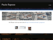 Tablet Screenshot of pauloraposo.weebly.com