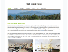 Tablet Screenshot of phobienhotel.weebly.com