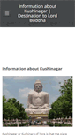 Mobile Screenshot of kushinagar.weebly.com