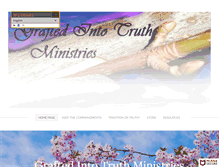 Tablet Screenshot of graftedintotruth.weebly.com