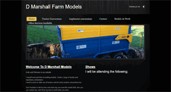 Desktop Screenshot of dmarshallfarmmodels.weebly.com