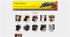 Desktop Screenshot of greatdane-dogs.weebly.com
