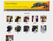 Tablet Screenshot of greatdane-dogs.weebly.com