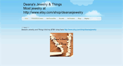 Desktop Screenshot of deanasjewelryandthings.weebly.com