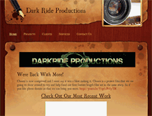 Tablet Screenshot of darkrideproductions.weebly.com