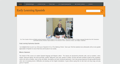 Desktop Screenshot of elespanol.weebly.com