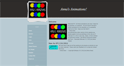 Desktop Screenshot of annasanimations.weebly.com