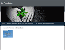 Tablet Screenshot of misterfoundation.weebly.com