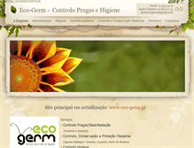 Tablet Screenshot of eco-germ.weebly.com